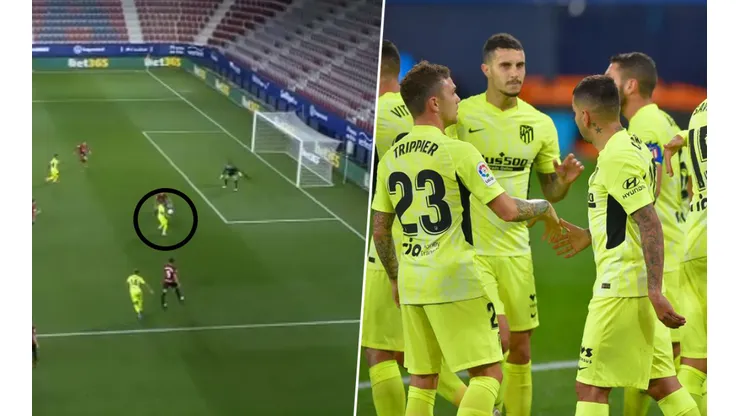 Golazo y victoria confirmada para Atlético de Madrid.