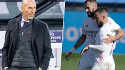 Zidane habló sobre el festejo de gol sin emoción de Hazard