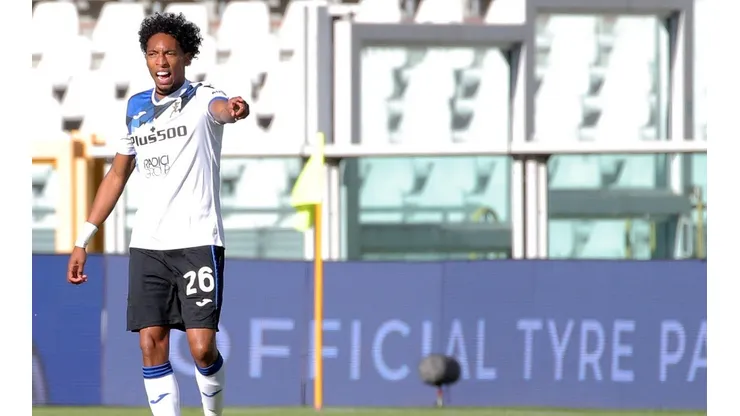 Johan Mojica, defensor colombiano del Atalanta de Italia.