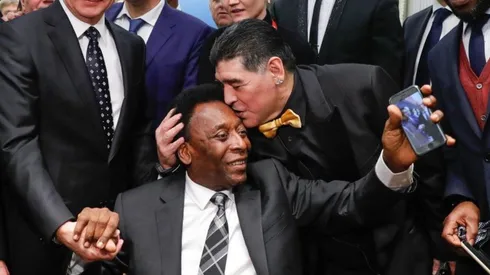 De una leyenda a otra: el saludo que Pelé le envió a Maradona