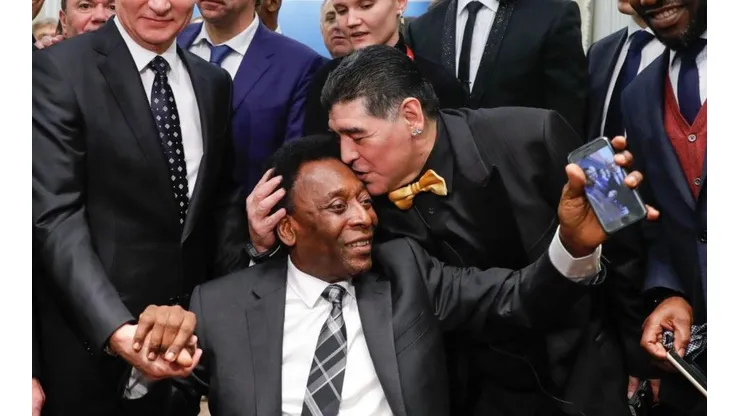 De una leyenda a otra: el saludo que Pelé le envió a Maradona