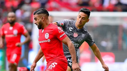 Necaxa vs. Toluca por la Liga MX (Foto: Jam Media)