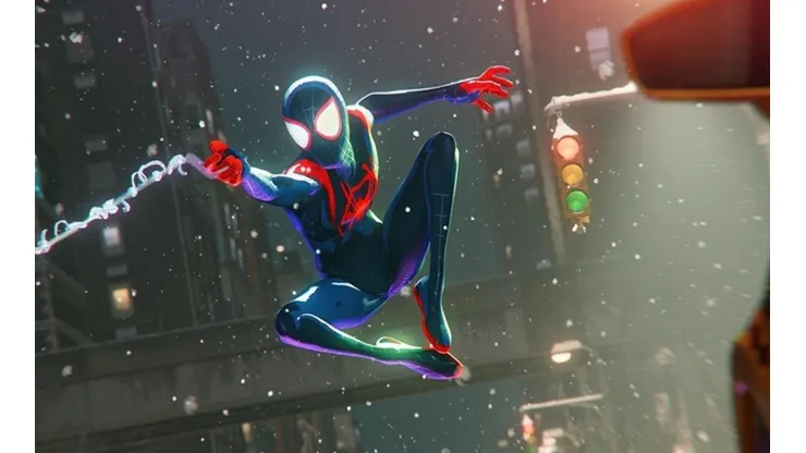 Primer vistazo al traje de Spider-Man: Into the Spider-Verse en Miles Morales