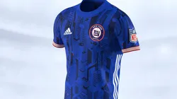 Las jerseys modo fútbol de los Giants inspirada en Nueva York