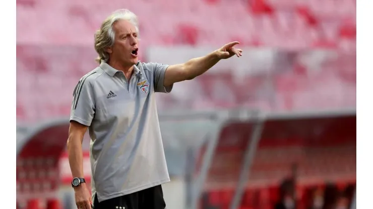 Jorge Jesús, entrenador de Benfica.