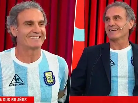 En vivo por 90 Minutos, Ruggeri le habló a Maradona: "Capitán, con todas las letras"