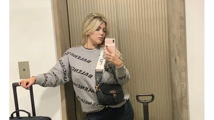 Foto de Wanda Nara, esposa de Icardi.