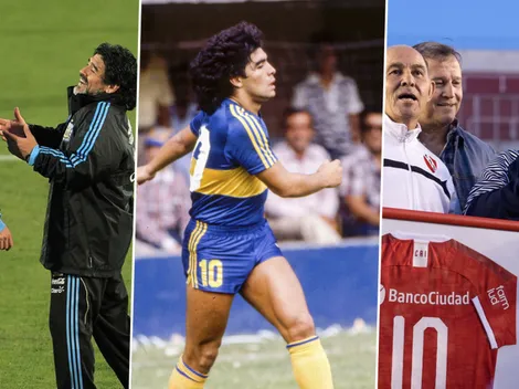 Sólo falta River: los grandes ya saludaron al Diego por su cumple