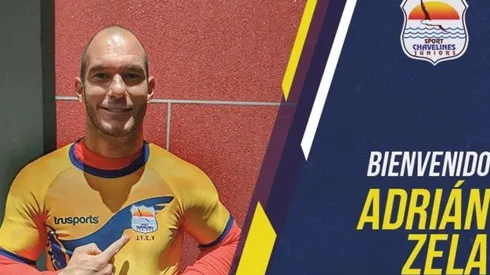 Adrián Zela llegó después de que lo botaron del Sport Boys.