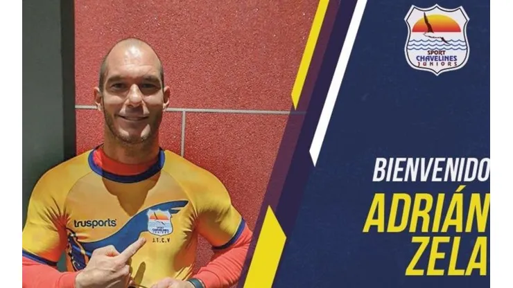 Adrián Zela llegó después de que lo botaron del Sport Boys.