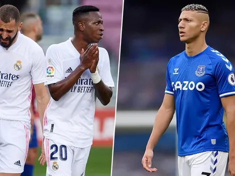 Richarlison defendió a Vinícius y cruzó a Benzema en Instagram