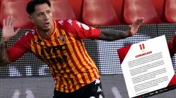 Gianluca Lapadula llegó al Benevento para la presente teporada.