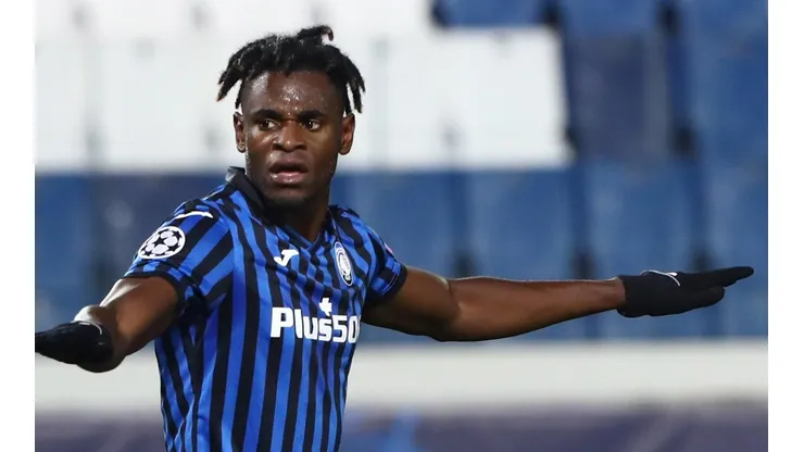 Duván Zapata, goleador del Atalanta de Italia.