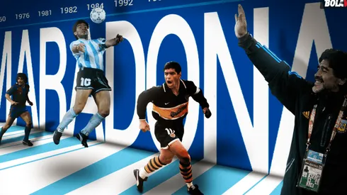 Foto de Diego Armando Maradona.