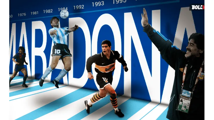 Foto de Diego Armando Maradona.
