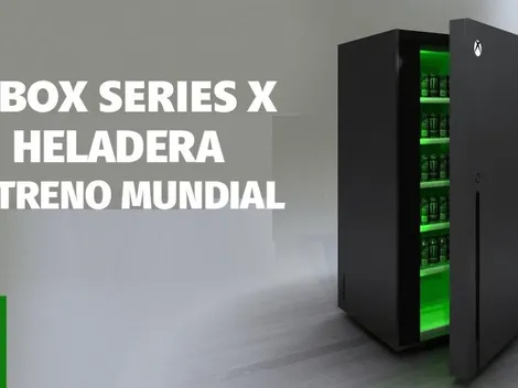 ¿Cuál meme? Xbox presentó su heladera de edición limitada con forma de Xbox Series X