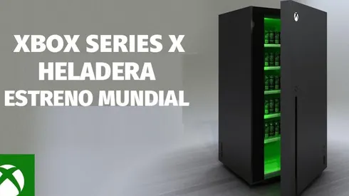 ¿Cuál meme? Xbox presentó su heladera de edición limitada con forma de Xbox Series X