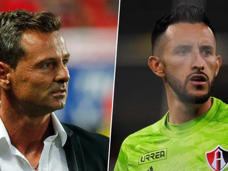 Diego Cocca platicó acerca de la renovación de Camilo Vargas con Atlas