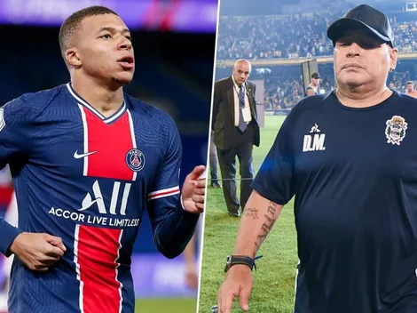 De una leyenda a un crack: el consejo que Maradona le dio a Mbappé