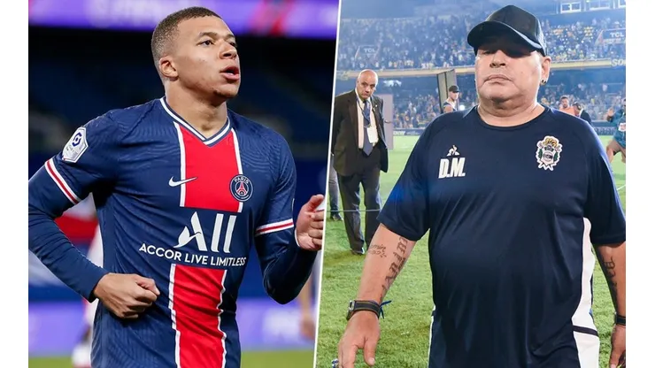 De una leyenda a un crack: el consejo que Maradona le dio a Mbappé