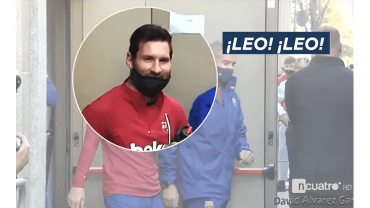 Video: la cara de Messi a poco que Bartomeu anunciase su dimisión