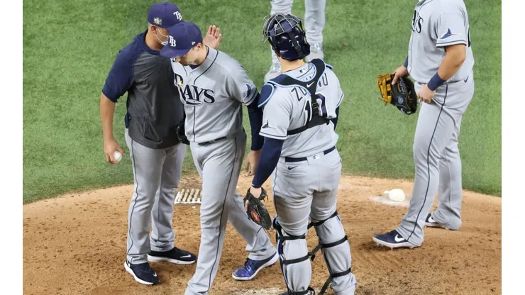 La salida de Snell, el hecho que cambió la Serie Mundial 2020