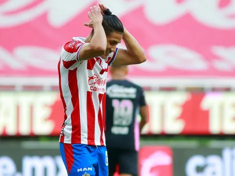 Chivas no disparó al arco en la derrota frente al Cruz Azul