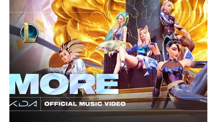 El Grupo K/DA de League of Legends lanza More, su nuevo video musical