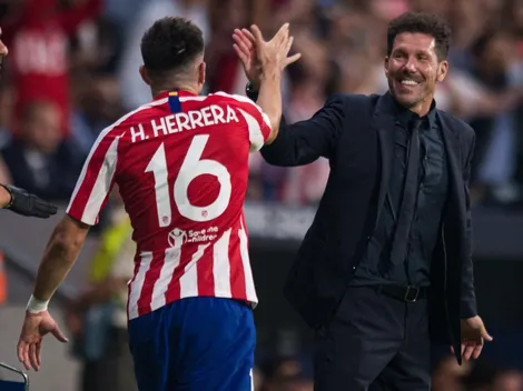 Diego Simeone llenó de elogios a Héctor Herrera tras la victoria ante Salzburgo
