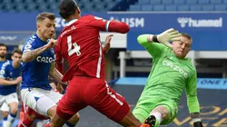 El duro momento que Pickford vive luego de lesionar a Van Dijk