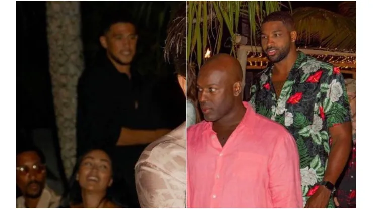 Dos estrellas NBA vistos de fiesta en una isla privada