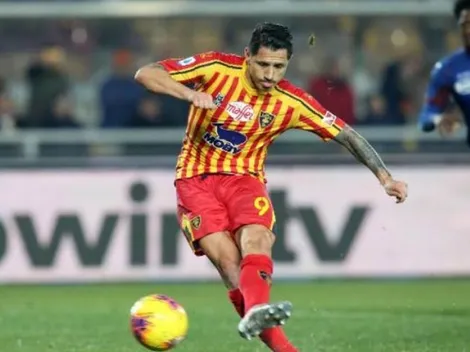 La nueva imágen inédita de Gianluca Lapadula con la 9 de la Blanquiroja