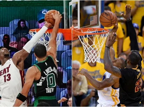 No fue el de LeBron: Iguodala eligió el mejor tapón de la historia