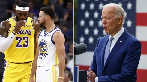 LeBron, Curry y las estrellas de la NBA que apoyan a Biden contra Trump