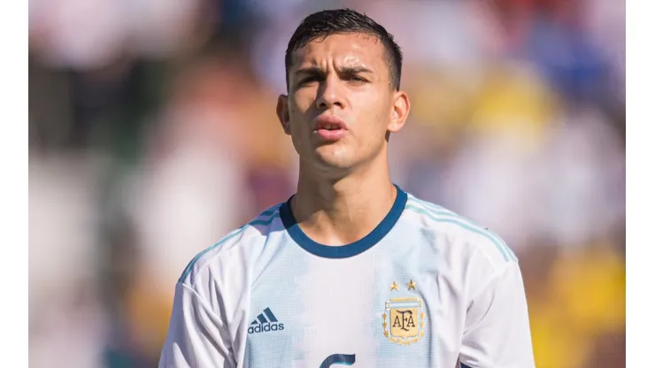 Leandro Paredes en la Selección Argentina.