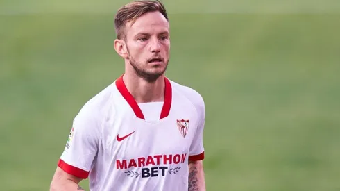 Ivan Rakitic con la casaca del Sevilla