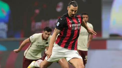 Zlatan Ibrahimovic, la gran figura del partido.