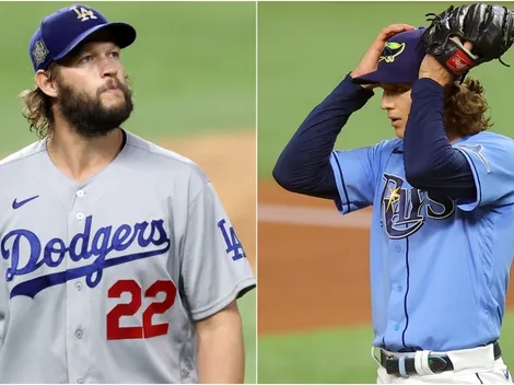 Kershaw y Glasnow: las dos caras tras Juego 5 de Serie Mundial