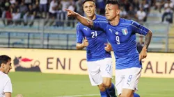 Gianluca Lapadula jugó con la Selección de Italia.