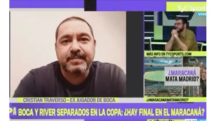 Traverso: "Ni Boca ni River llegan a la final de la Libertadores"