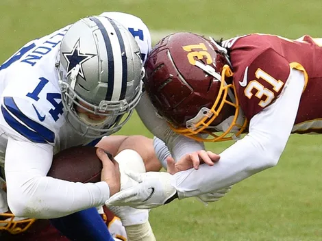 El golpe sucio al casco que noqueó el quarterback de los Cowboys