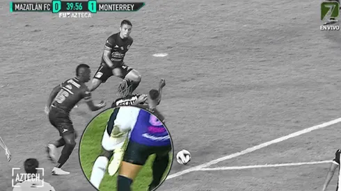 Polémica por el penal que le dieron a Rayados de Monterrey.