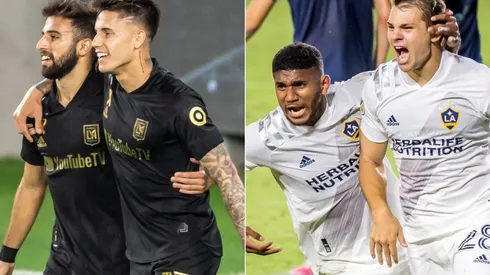 Los Angeles FC vs. LA Galaxy se miden por jornada 20 de la MLS este domingo (Getty Images).