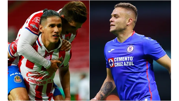 Chivas Guadalajara vs. Cruz Azul se miden por jornada 15 de la Liga MX este domingo (Getty Images)