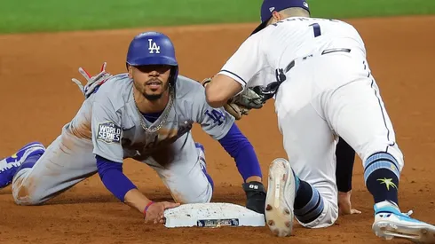 Mookie Betts, jardinero de los Dodgers