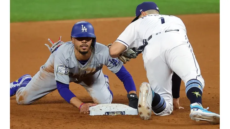 Mookie Betts, jardinero de los Dodgers