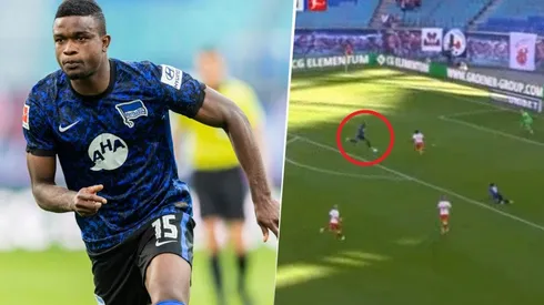 Jhon Córdoba no da pasto: se mandó un golazo de crack en la Bundesliga