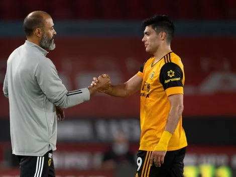 Tremendo elogio del DT del Wolves a la forma de Raúl Jiménez