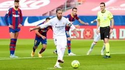 Sergio Ramos cambió el penal por gol y puso el 2-1 parcial.