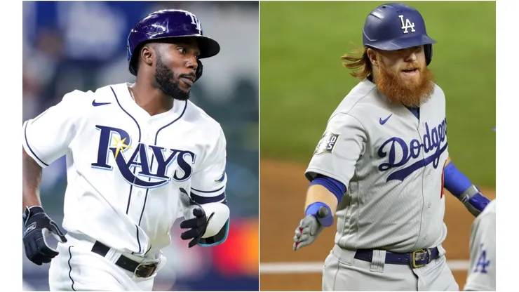 Tampa Bay Rays vs. Los Angeles Dodgers se miden por el Juego 4 de la Serie Mundial (Getty Images).